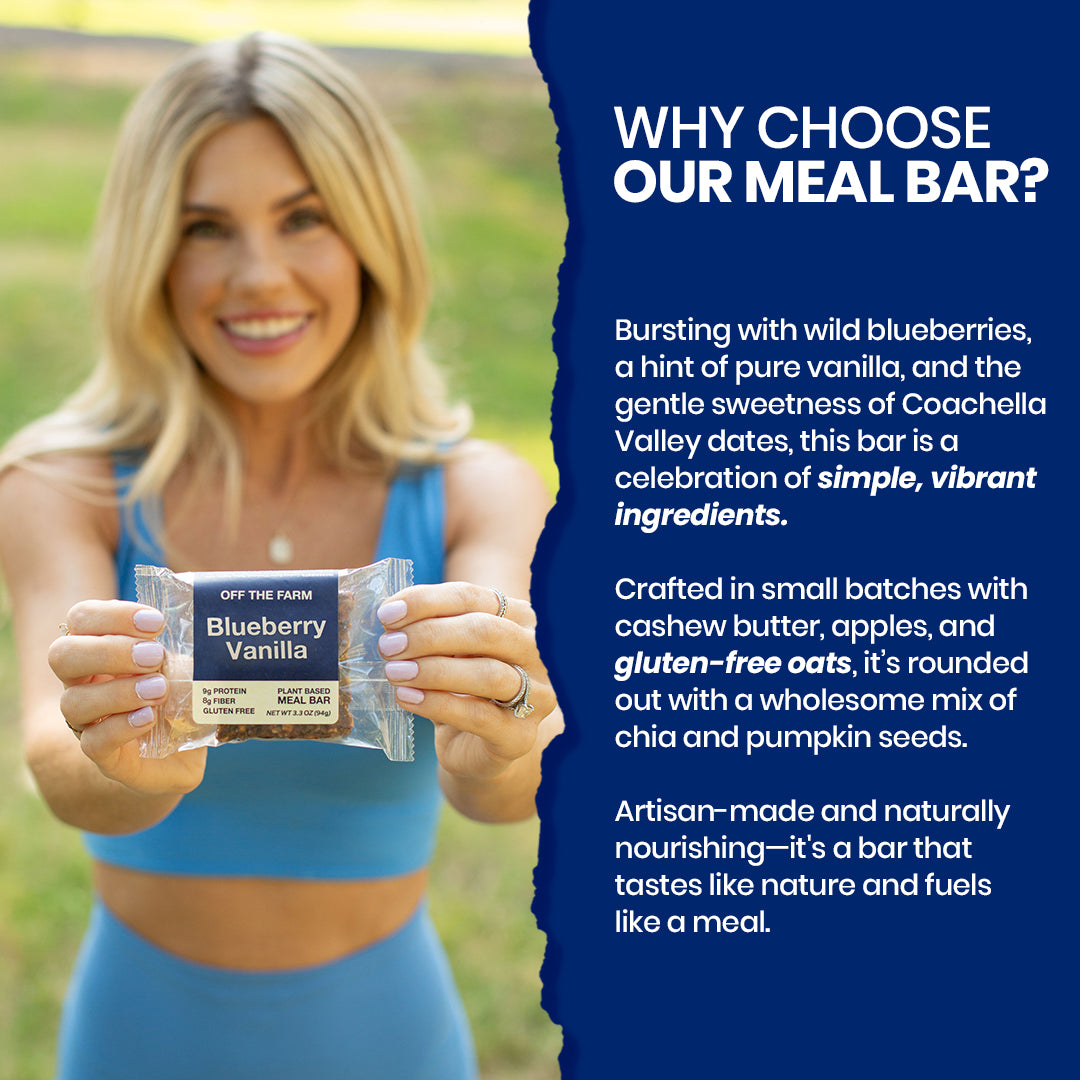 Blueberry Vanilla Meal Bar - Box of 12