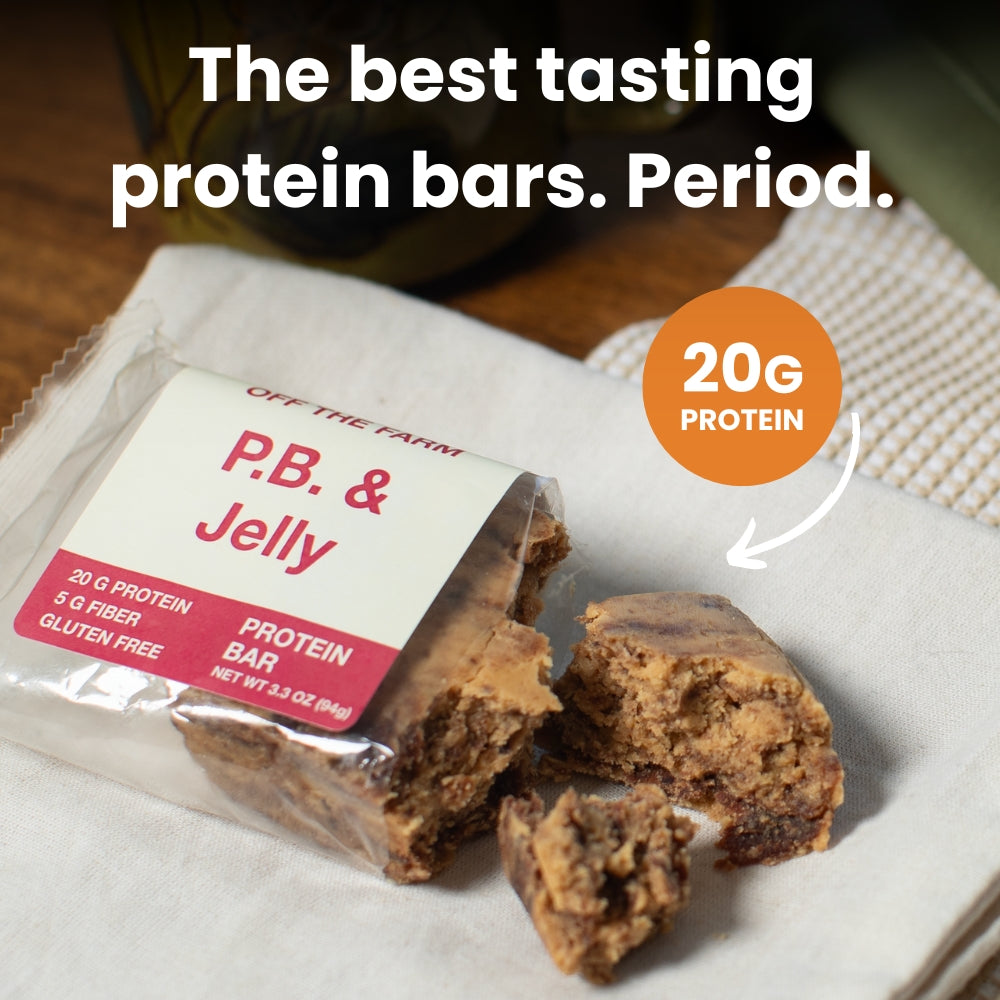 Peanut Butter & Jelly Protein Bar - Box of 12