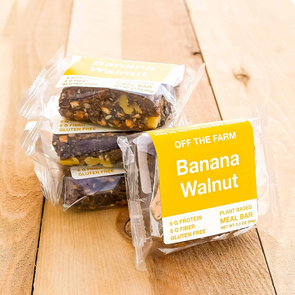 Off the farm - Banana Walnut Meal Bar