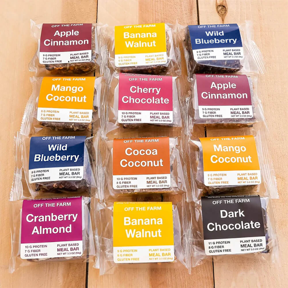 Off The Farm mixed box of 12 bars