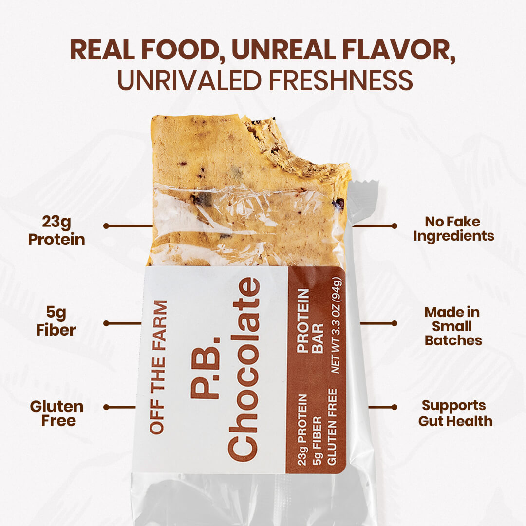 Peanut Butter Chocolate Protein Bar - Box of 12