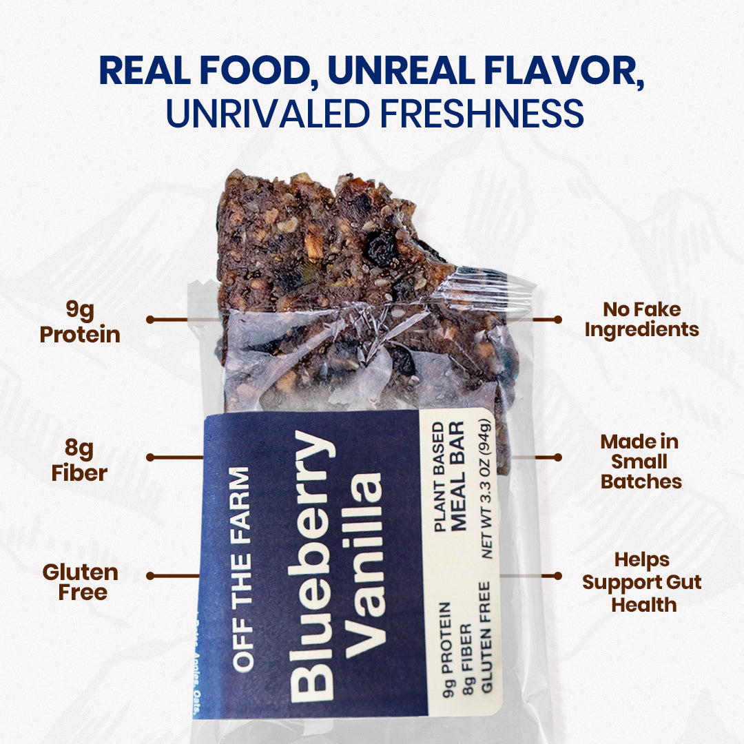 Blueberry Vanilla Meal Bar - Box of 12