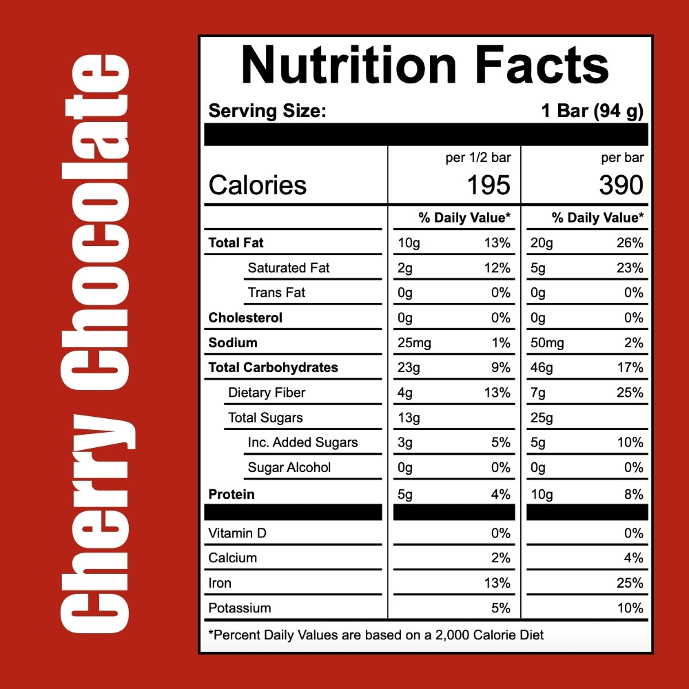 Cherry Chocolate Meal Bar - Box of 12